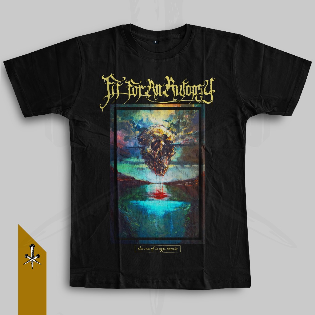 Kaos Metal Band FIT FOR AN AUTOPSY [4] | Musik 666 Regular Fit Tshirt 100% Cotton Combed 30s