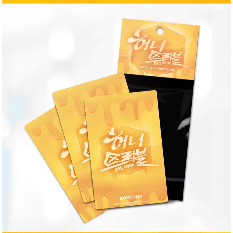 [READY] HONEY TROUBLE OFFICIAL COLLECTION PHOTOCARD RPC LEZHIN BL
