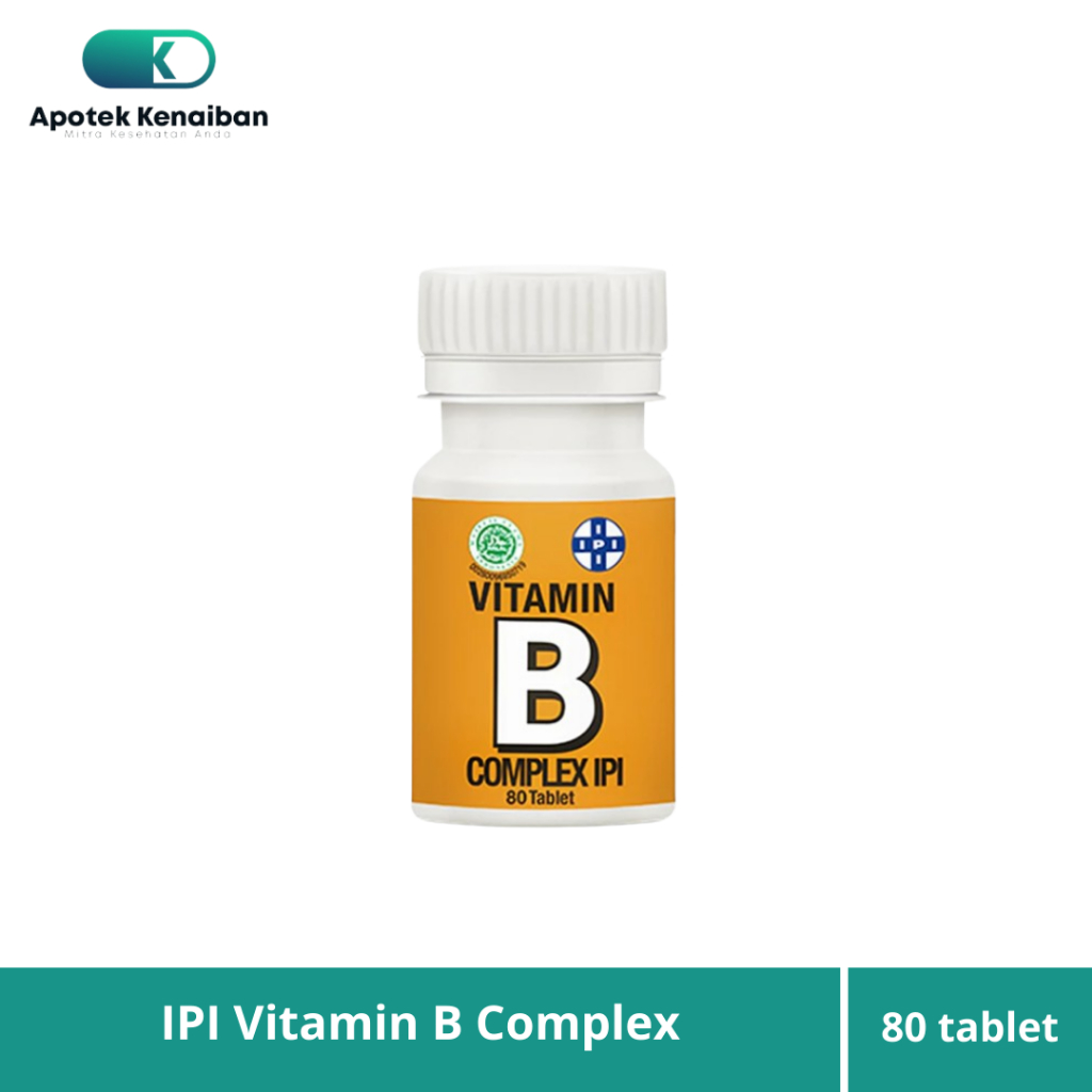 IPI VITAMIN B COMPLEX 80 TABLET