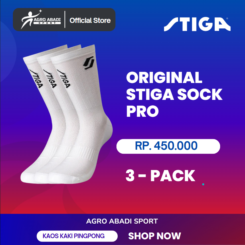 Kaos Kaki Pingpong - Original STIGA SOCK PRO