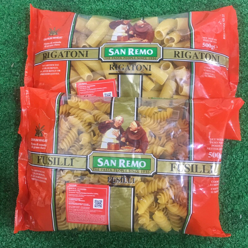 

San Remo Pasta 500gr Import Australia