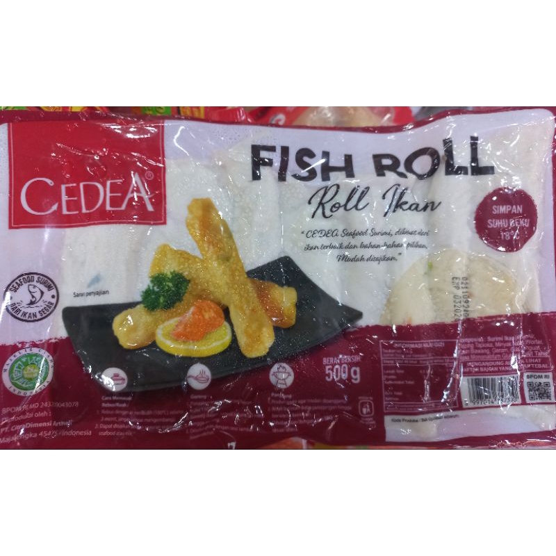 

Cedea fish roll ikan original