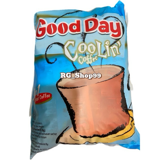 

Good Day Coolin Coffee 3in1 @20 gr isi 50 Sachet