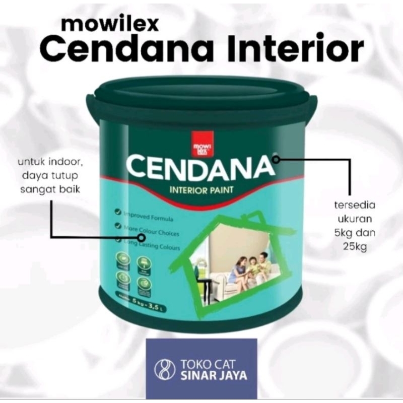 Mowilex Cendana Interior 25Kg Golden White
