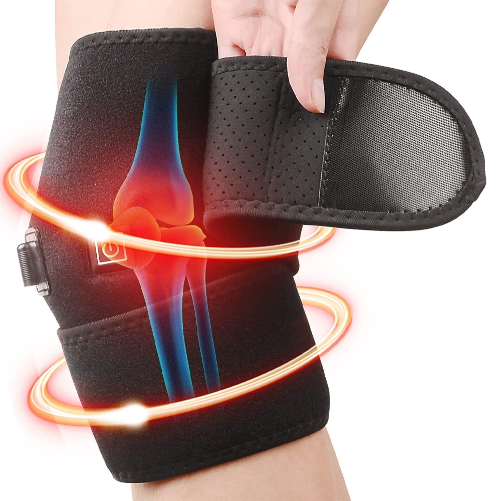 Alat Terapi Sendi Lutut Kaki Pelindung Lutut Heating  Compress Kompres Therapy Knee Support Terapi L