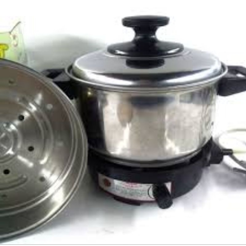 MASPION MEC-2750 Panci Listrik Serbaguna Maspion Multi Electric Cooker Maspion MEC 2750.MEC2750