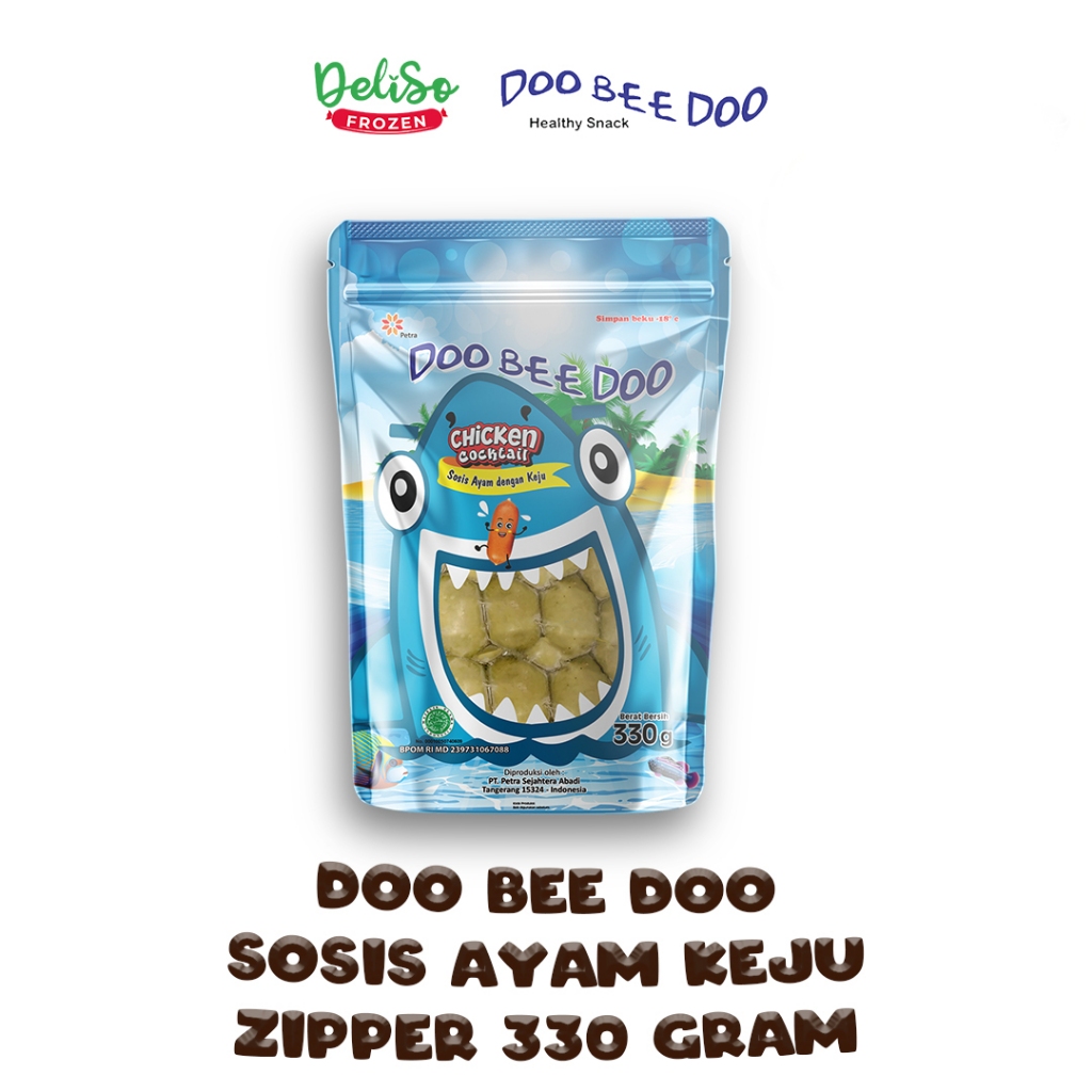 

Sosis Ayam Keju Doobeedoo 330Gr Zipper Pouch