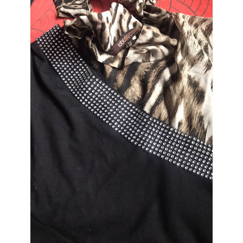 roberto cavalli blink leopard Made italy