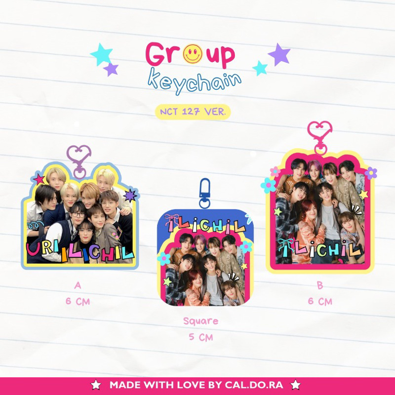 NCT 127 KEYCHAIN GROUP