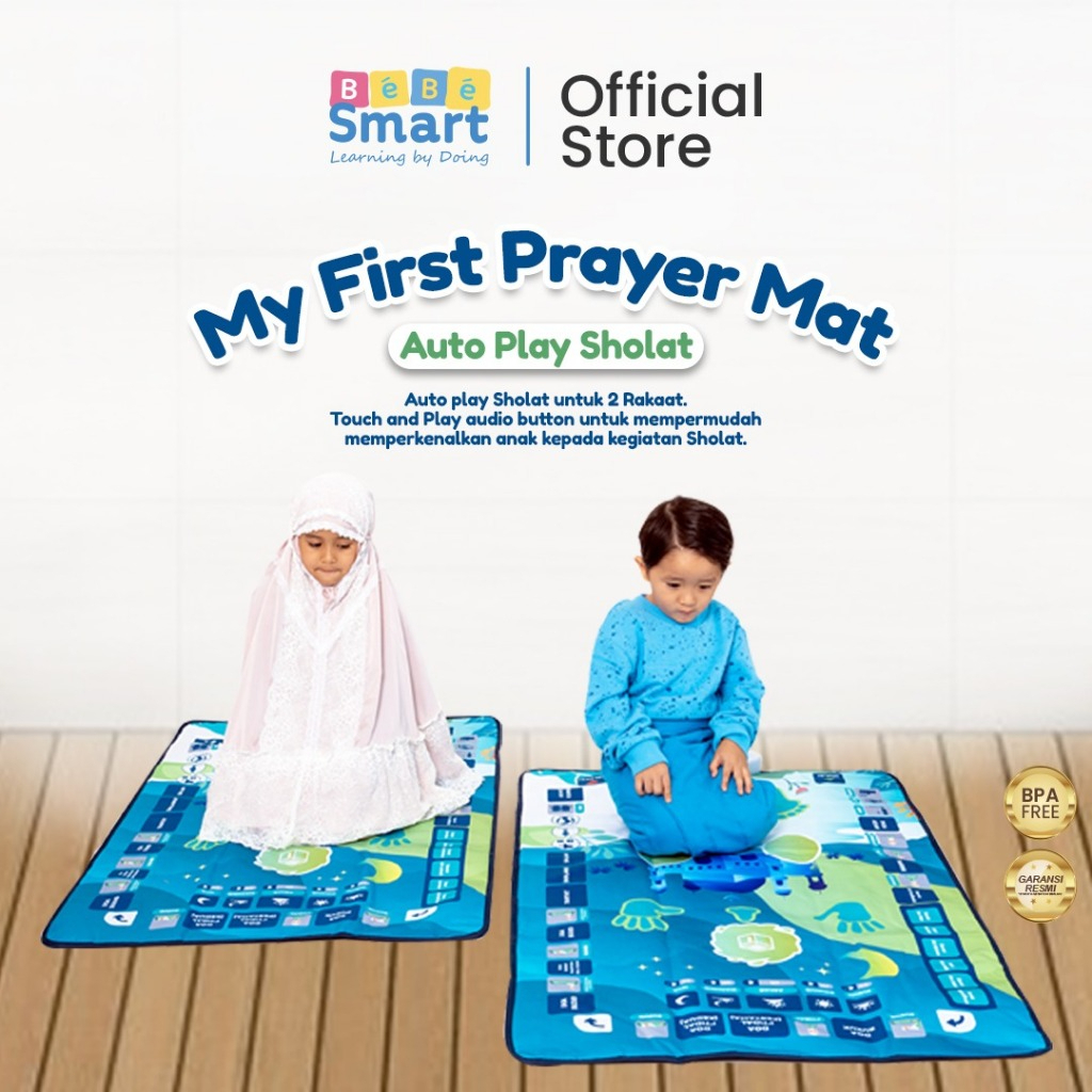 BEBE SMART My First Prayer Mat / Sajadah Anak / Sajadah Elektronik Anak / Sajadah Anak Smart