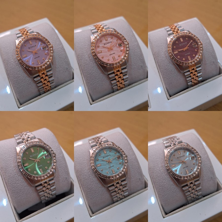 JAM TANGAN WANITA BONIA BNB10553-3607S / BNB10553-3608S / BNB10553 SAPPHIRE SERIES ORIGINAL