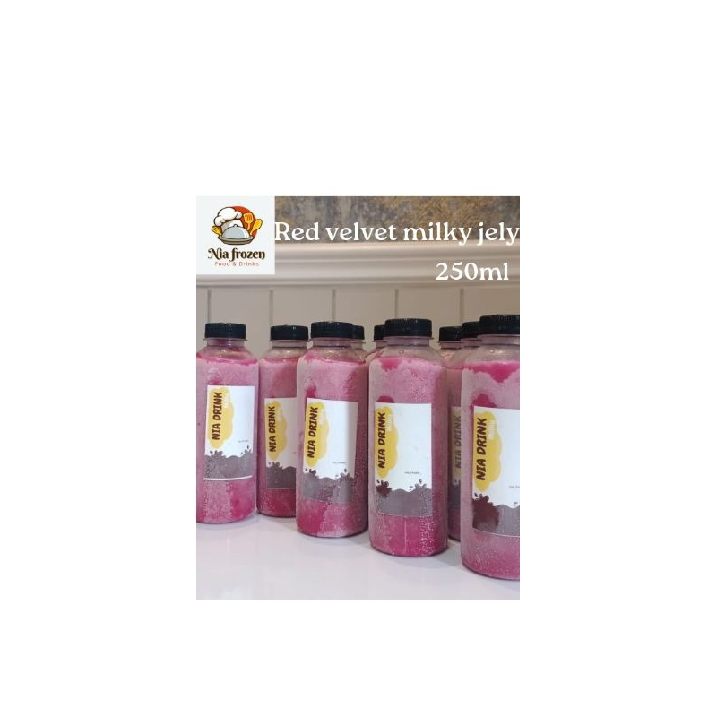 

red velvet milky jely 250ml