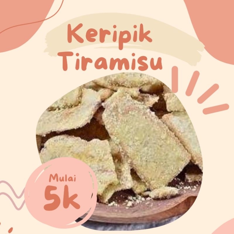 

keripik tabur rasa tiramisu