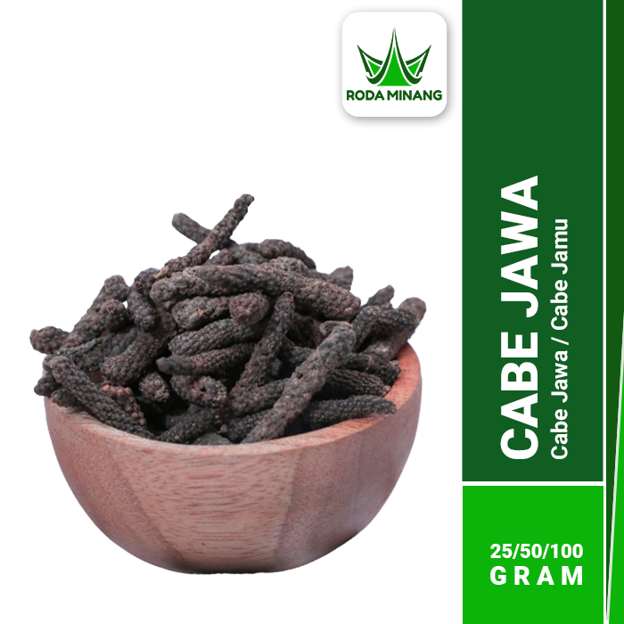 

Cabe Jawa Kering utuh Long Pepper Cabe Jamu Rempah 100 Gram