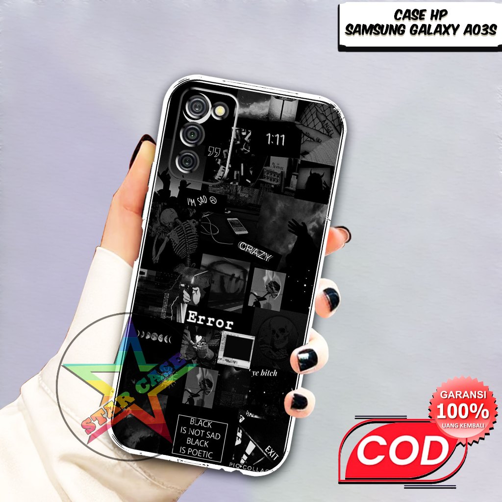 Case SAMSUNG A03s TERBARU Motif [AEST] Terlaris Casing SAMSUNG A03S Terbaru Softcase Clear Protected