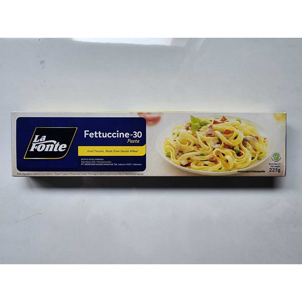 

LA FONTE FETTUCCINE NO.30 225 GR - LAFONTE PASTA FETUCINI INSTANT SEHAT LEZAT