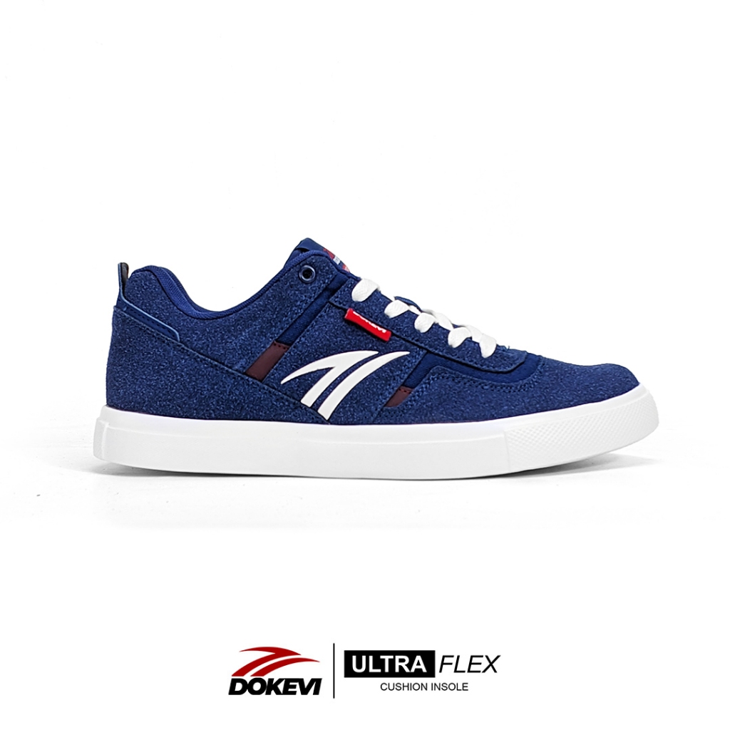 DOKEVI Shoes Murphy Navy Sepatu Sneakers