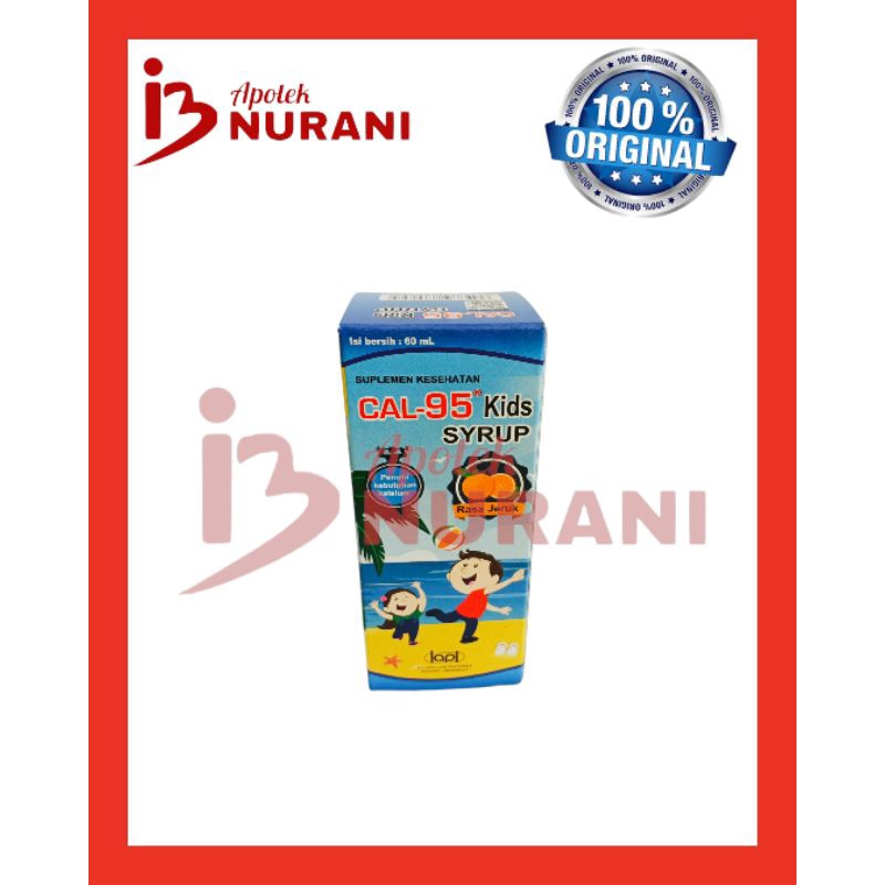CAL-95 KIDS VITAMIN TULANG ATAU PERTUMBUHAN UNTUK ANAK