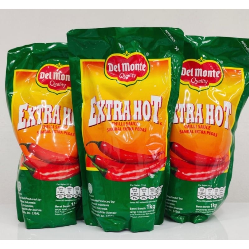 

Del monte Sambal Extra Pedas 1kg