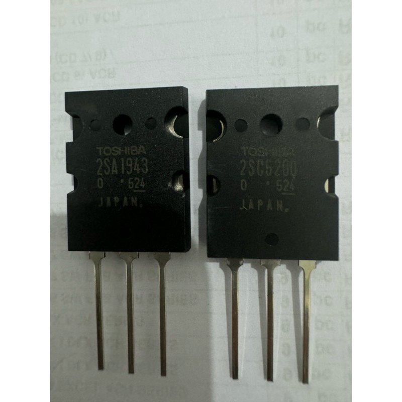 Transistor Toshiba 5200 1943 Lot 524