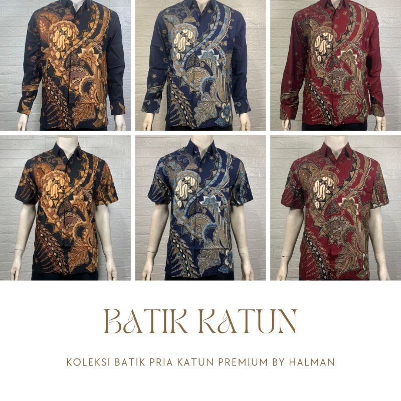 BATIK PRIA KATUN HALMAN PREMIUM 8379