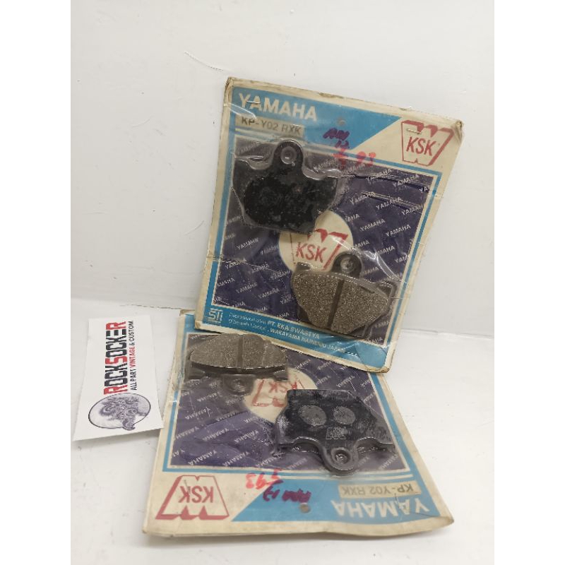 kampas rem depan yamaha rx king old rx king cobra kampas cakram rx king cobra