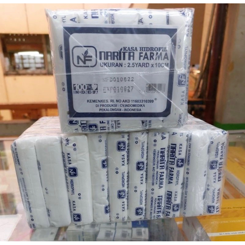 Perban Gulung Narita 10 cm / Perban gulung 5 cm/ perban gulung