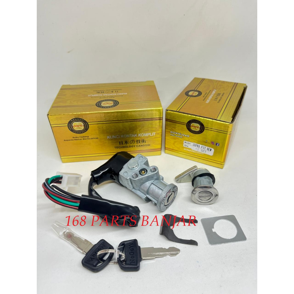 Nagoya Gold Kualitas Premium Kunci Kontak + Set Keyset Honda Supra Fit New