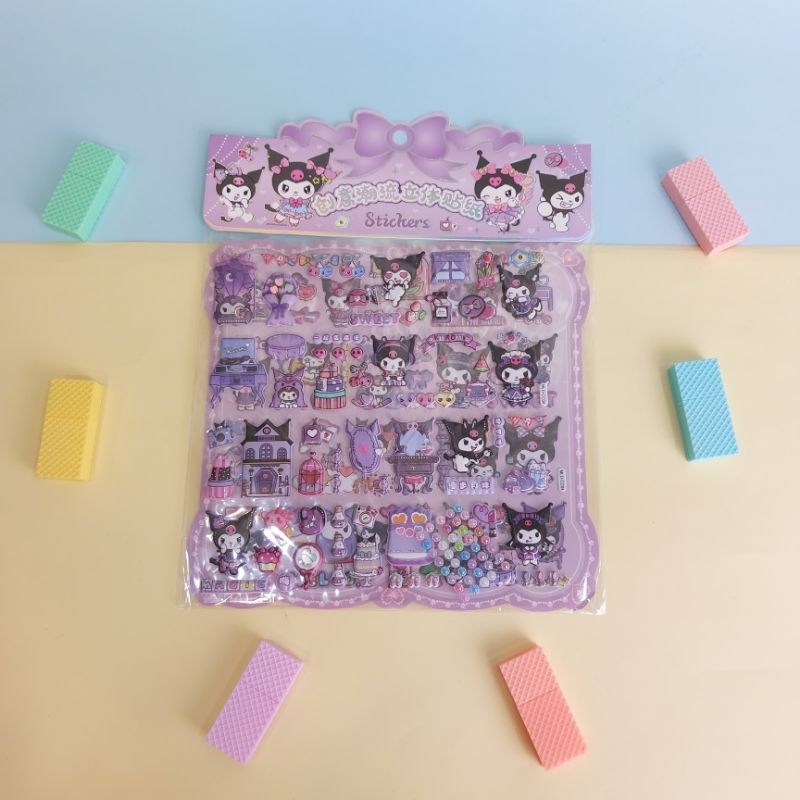 

Stiker timbul karakter