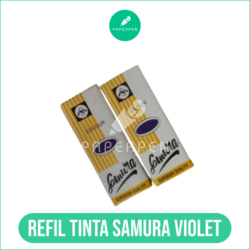 

REFIL TINTA SAMURA VIOLET/BIRU/HITAM