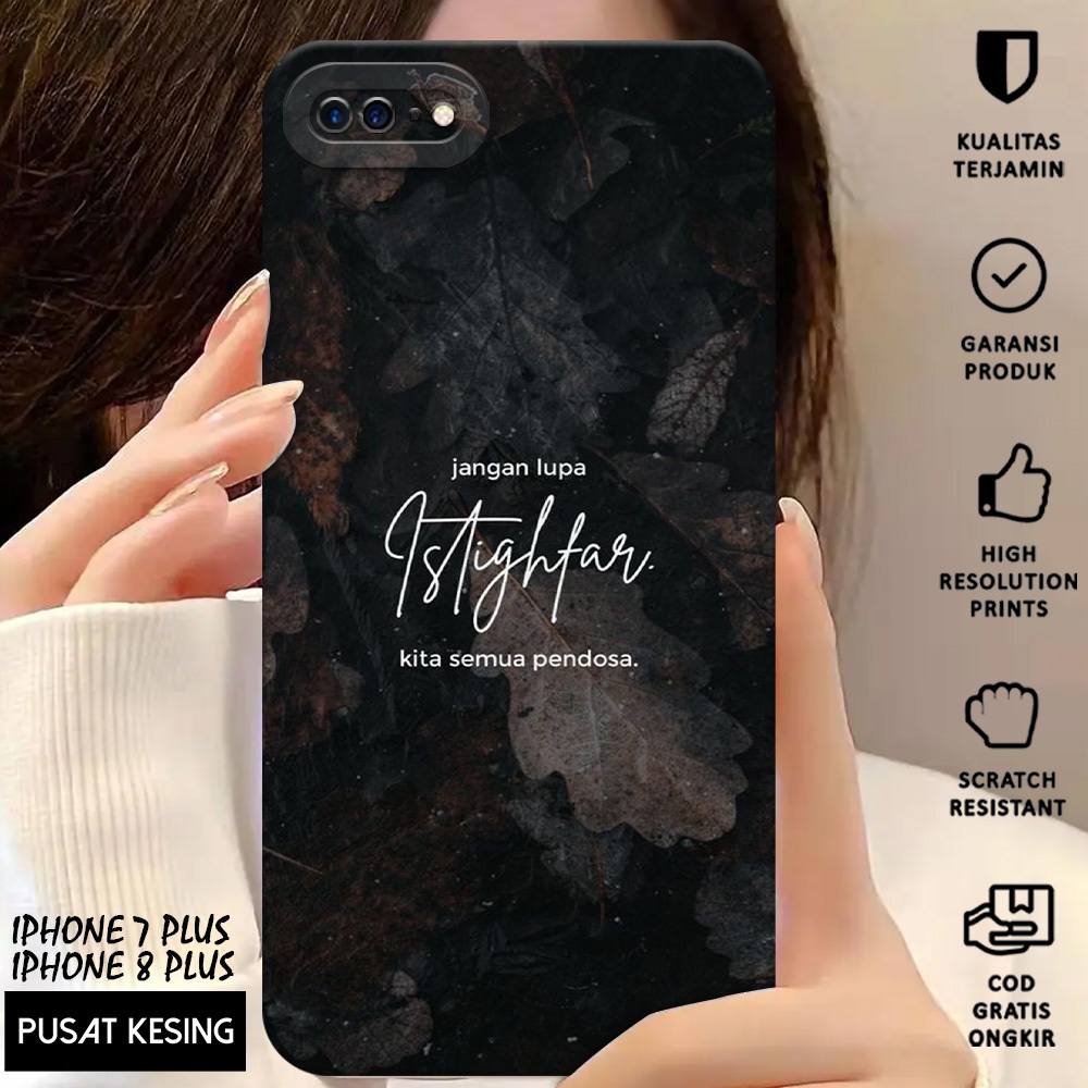 CASE IPHONE 7 PLUS - Casing Hp Iphone 7 Plus Motif QUOTES - Case Hp - Casing Iphone 7 Plus - Softcas
