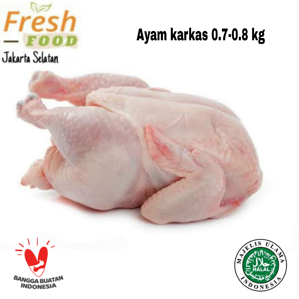 

Ayam Karkas Boiler 700-800gr