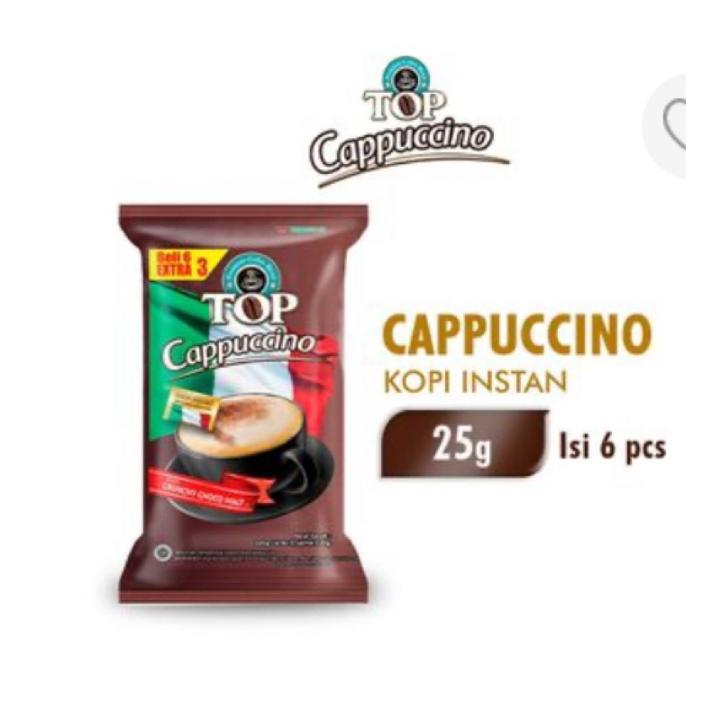 

Top Coffee Kopi Cappuccino 6X25g