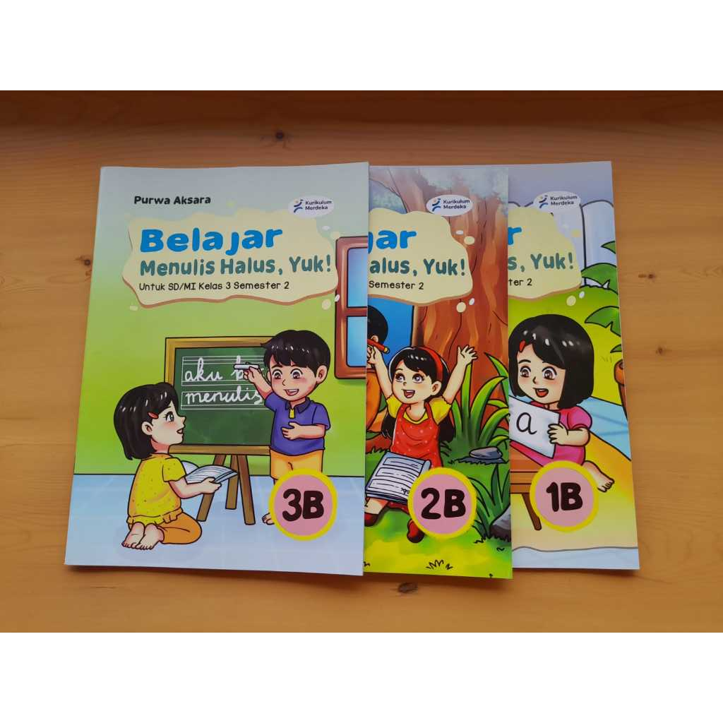 BUKU BELAJAR MENULIS HALUS KELAS 1 2 3 BUKU PANDUAN