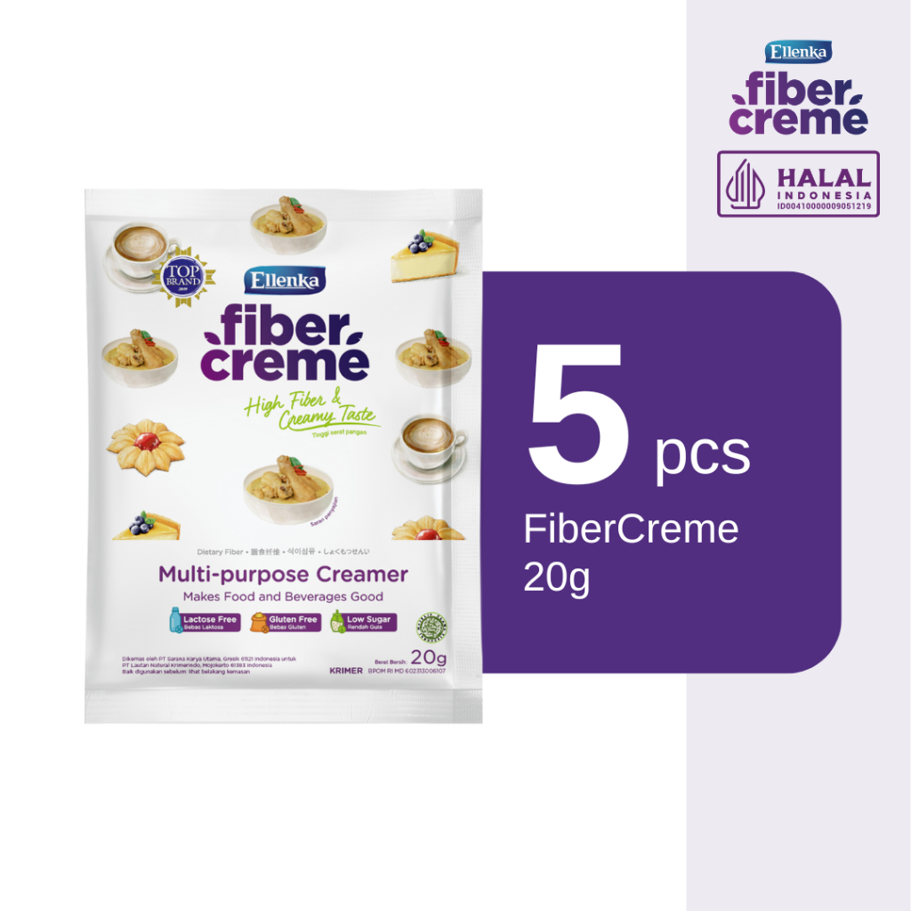 

FiberCreme Krimer Bubuk Serbaguna 20 gr - 5 Pcs