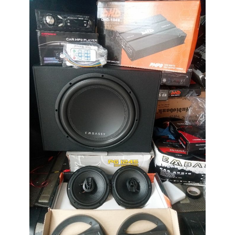 paket audio mobil L300 grandmax carry canter truk