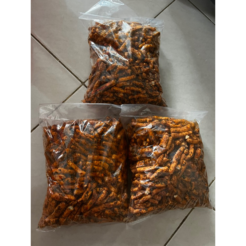 

Basreng Pedas daun jeruk