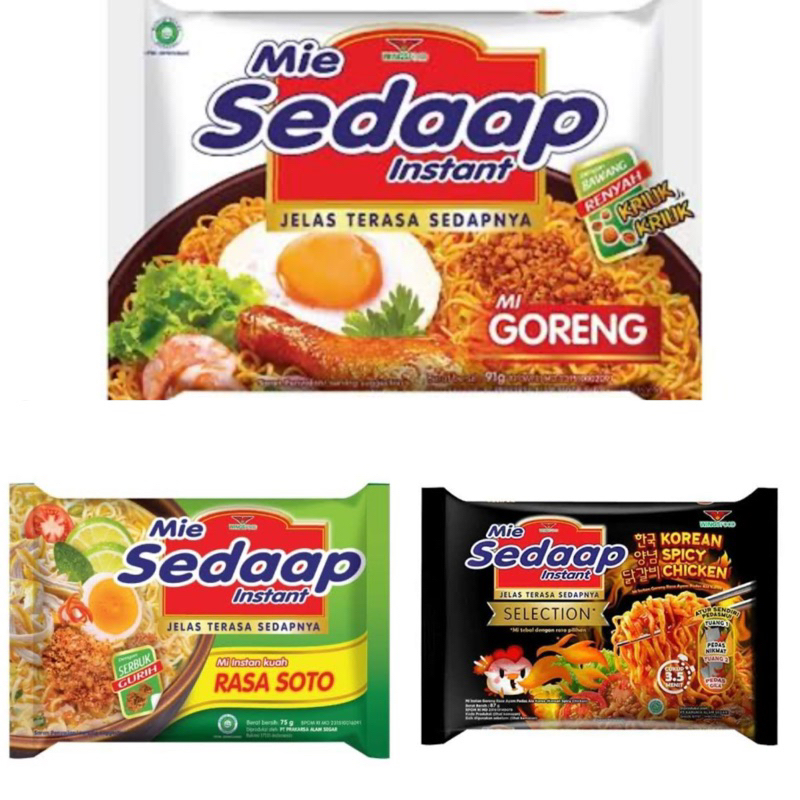 

Mie Sedaap Goreng dan varian lainnya by wingsfood