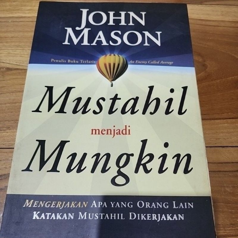 preloved buku mustahil menjadi mungkin