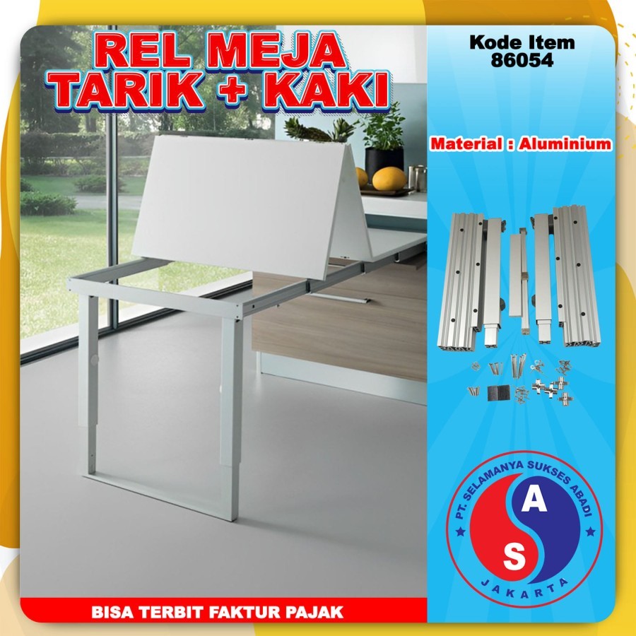 Jual Table Extending Rel Extendable Table Full Out Meja Tarik 8004