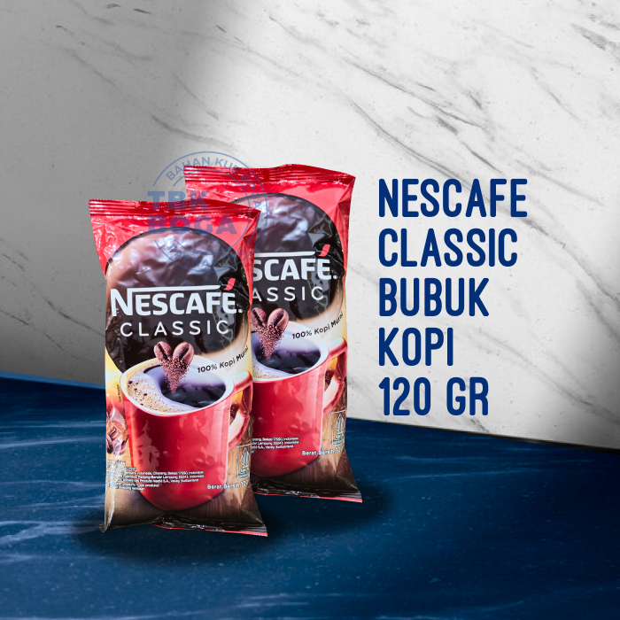 

Nescafe Classic ( 120 gr ) Bubuk Kopi Coffee Instant Robusta Powder