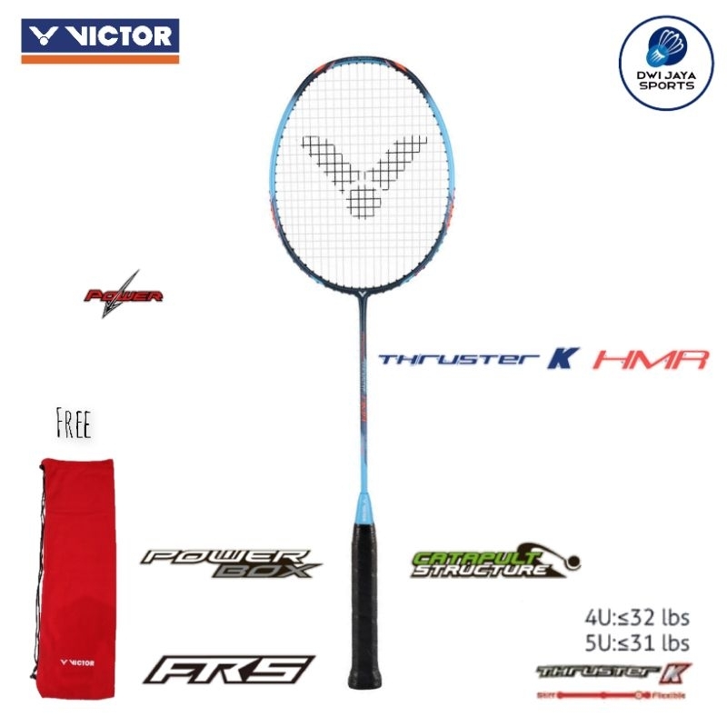 Raket Badminton Victor Thruster k HMR M | Victor thruster hmr m | victor tk hmr m | tk-hmr m