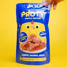 

PROTY Camilan Chicken Chips Ori+Keju+RumputLaut Snack Cemilan Berprotein