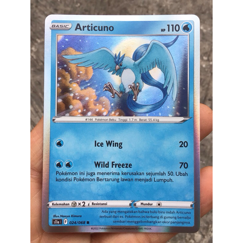 KARTU POKEMON TCG ARTICUNO RARE