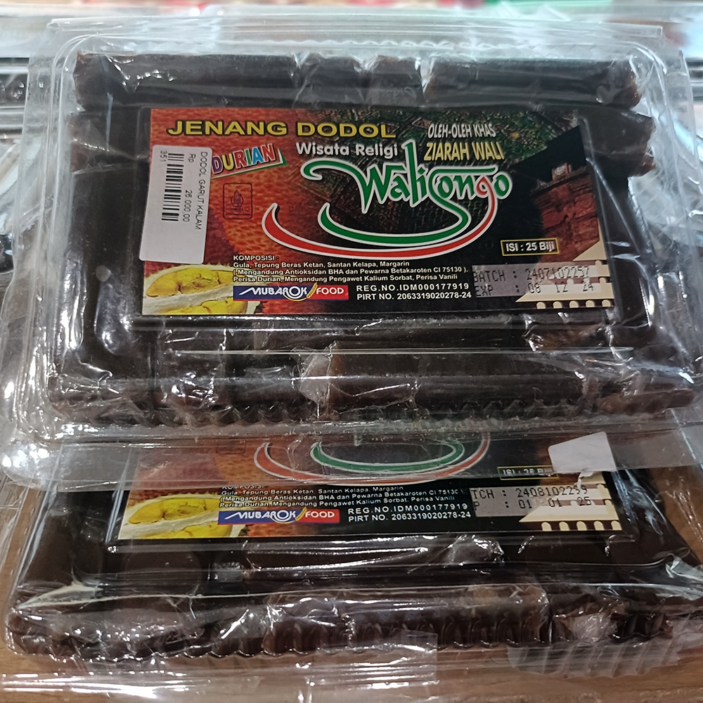 

Camilan Jenang Dodol Wali Songo Mubarok Food