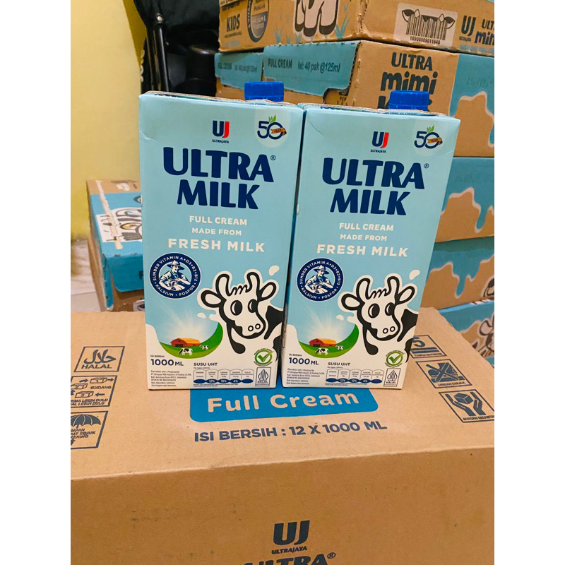 

Ultra Milk Full Cream 1000ml