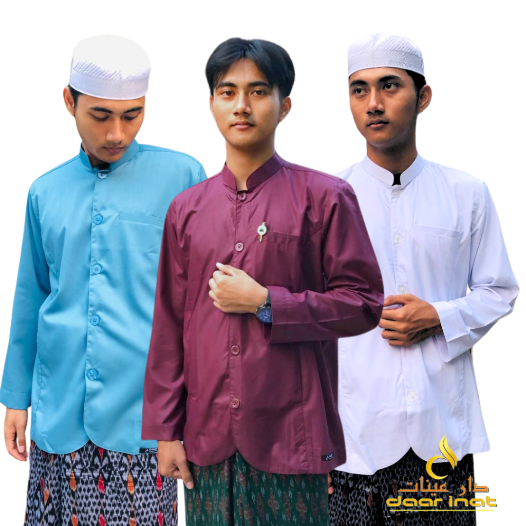 BAJU KOKO DAAR INAT SEMI JASKO I Baju koko I Baju muslim I Busana muslim I koko ammu I Jasko