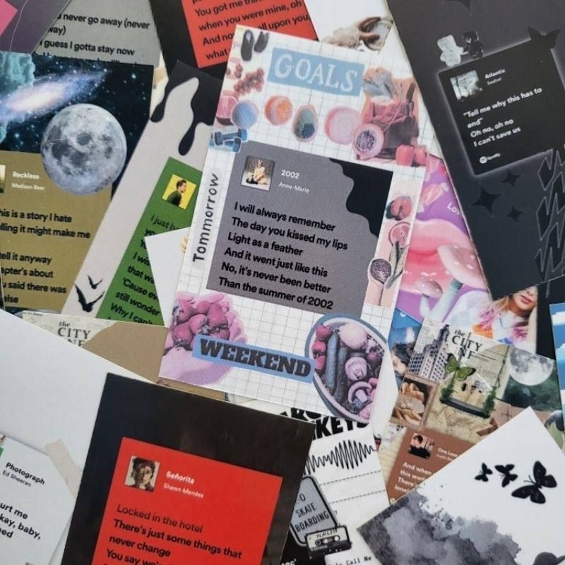 

21pcs MUSIC PLAYLIST DECO STICKER / Playlist Music sticker / Sticket music aesthetic / spotify sticker aesthetic / sticker music / playlist music sticker / journaling sticker / sticker deco case / spotify sticker
