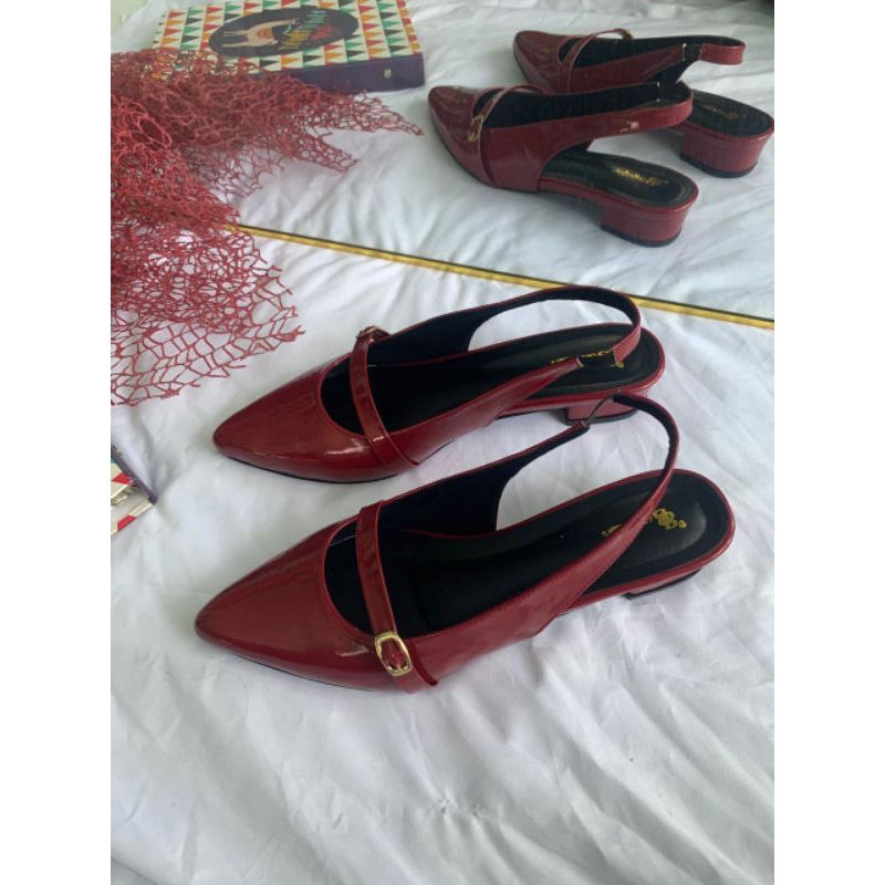 Imas sandal mules 3cm ukuran jumbo 41-45