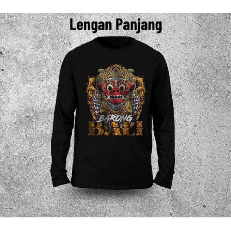 KAOS BARONG BALI LENGAN PANJANG BELAKANG